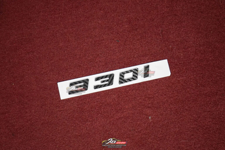 BMW G20 Rear Emblem 330i Logo Badge Carbon